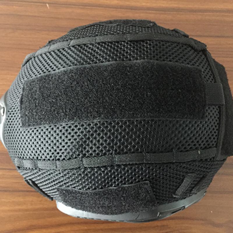 Black Cover Fast Bulletproof Ballistic Helmet